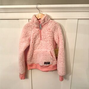 Eddie Bauer Girls Fireside Plush Quarter Zip